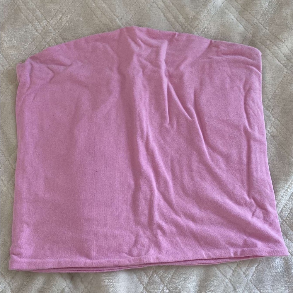 Pink tube top